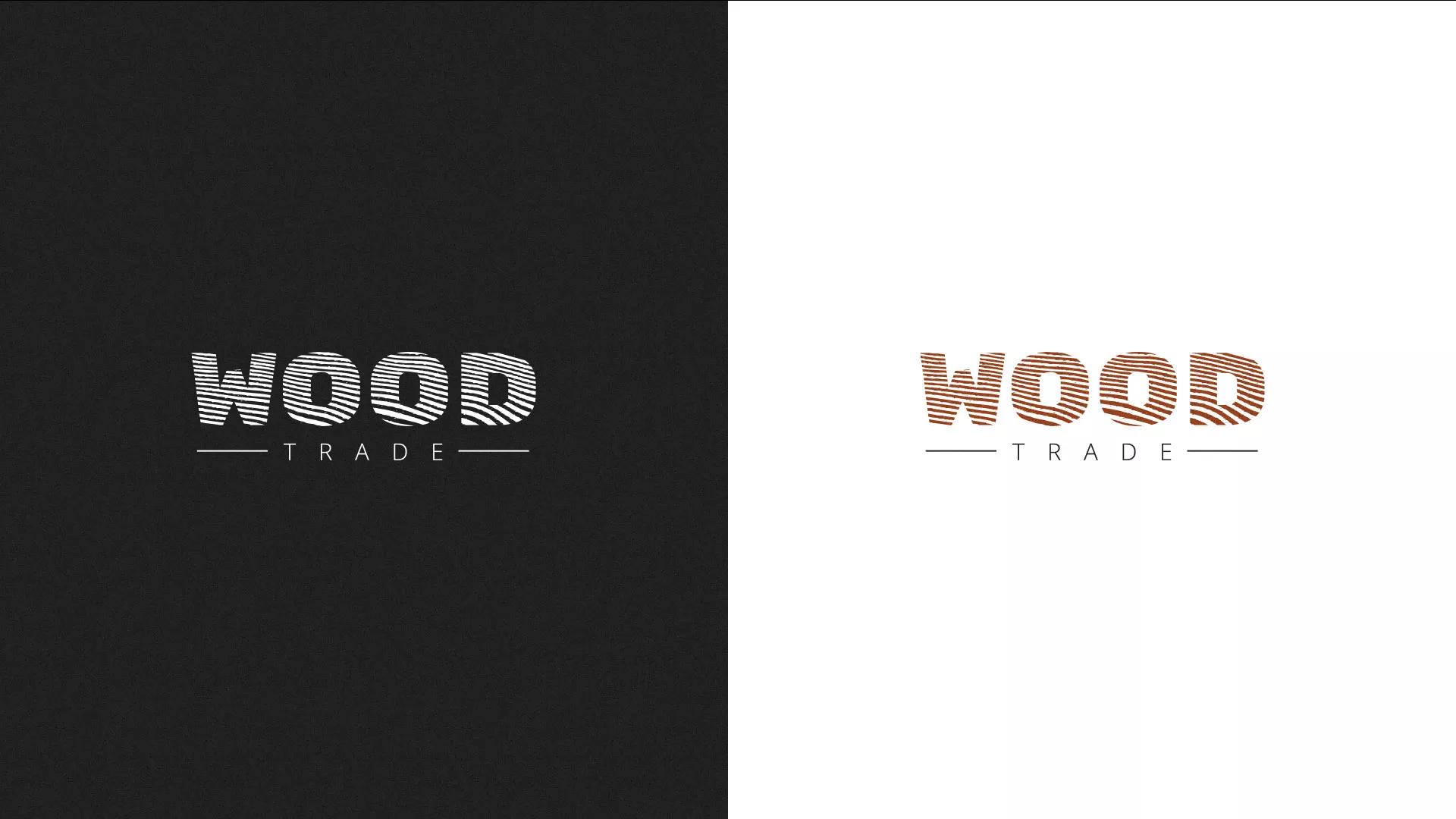 Разработка логотипа для компании «Wood Trade» в Дорогобуже