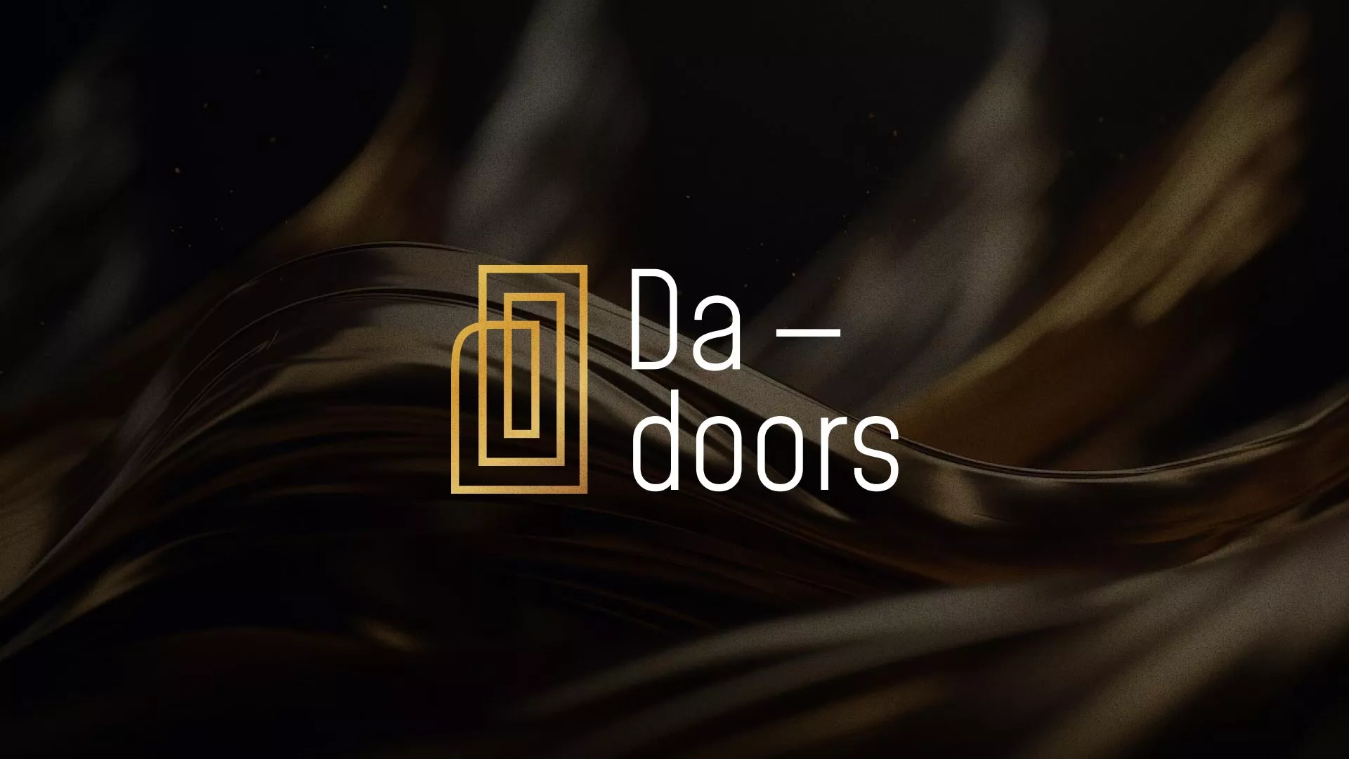 Разработка логотипа для компании «DA-DOORS» в Дорогобуже